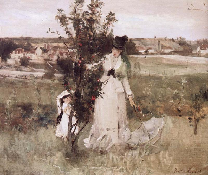 Berthe Morisot Hide and seek Sweden oil painting art
